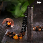 rechargeable lighter | ignited with just one click| a vintage igniter gift with divination beads