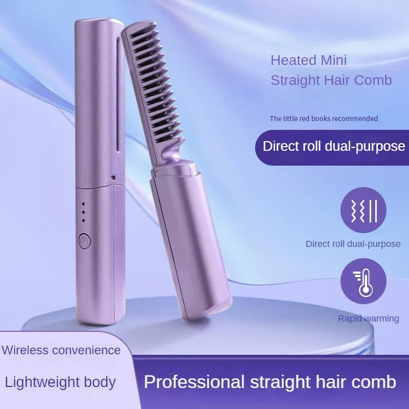 PORTABLE HAIR STRAIGHTENER COMB