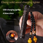 rechargeable lighter | ignited with just one click| a vintage igniter gift with divination beads