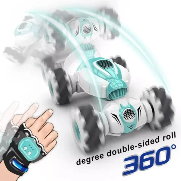 Stunt Car Remote Control Watch Gesture Induction 360 Degree Twisting Dance